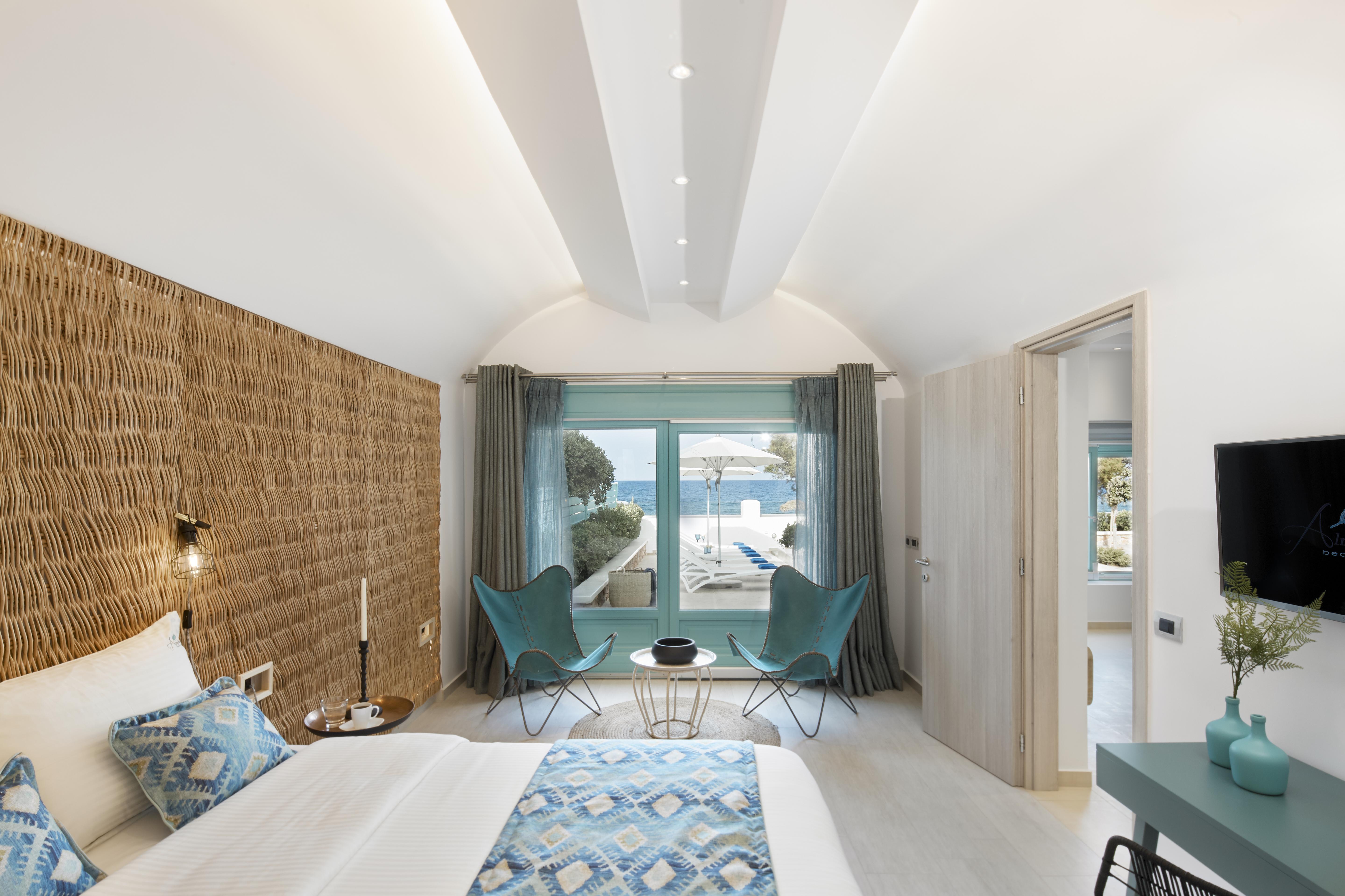 Almyriki Beach Villa Monólithosz Kültér fotó
