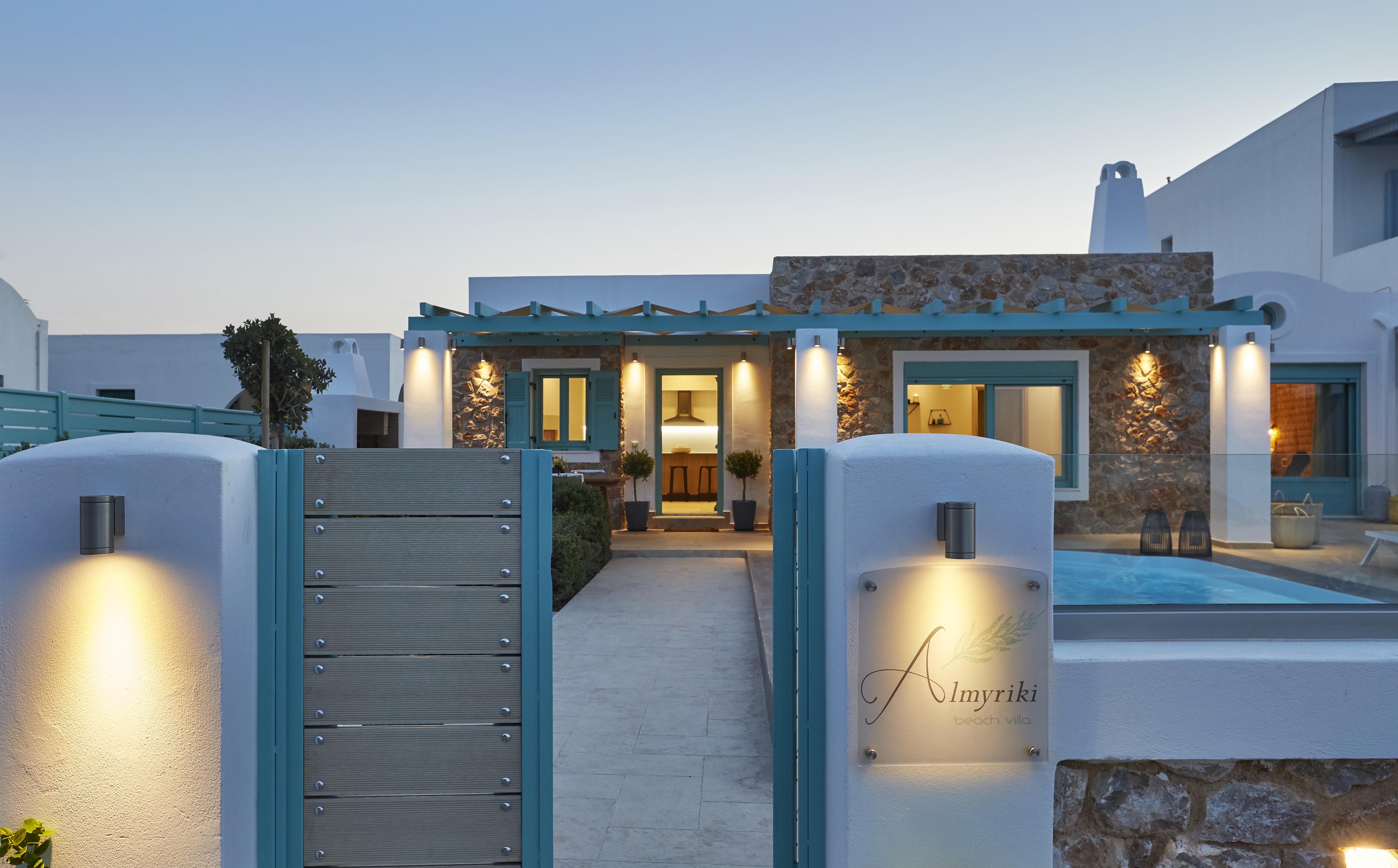 Almyriki Beach Villa Monólithosz Kültér fotó